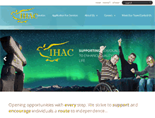 Tablet Screenshot of ihacss.com